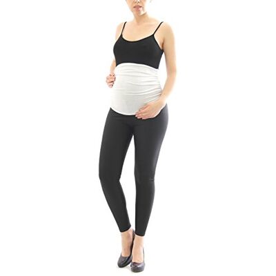 YESET Ceinture de Ventre Fédérale de Ventre Bande Bande de Cigare Grossesse Ceinture Extension de Pantalon Blanc, One Size - Publicité YESET Ceinture de Ventre Fédérale de Ventre Bande Bande de Cigare Grossesse Ceinture Extension de Pantalon Blanc, One Size - Publicité