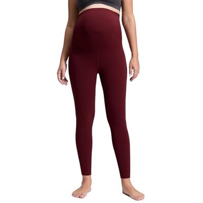 CRZ YOGA Maternité Leggings 71cm Merlot Rouge 38 - Publicité CRZ YOGA Maternité Leggings 71cm Merlot Rouge 38 - Publicité
