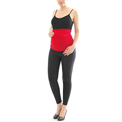 YESET Ceinture de Ventre Fédérale de Ventre Bande Bande de Cigare Grossesse Ceinture Extension de Pantalon Rouge, One Size - Publicité YESET Ceinture de Ventre Fédérale de Ventre Bande Bande de Cigare Grossesse Ceinture Extension de Pantalon Rouge, One Size - Publicité
