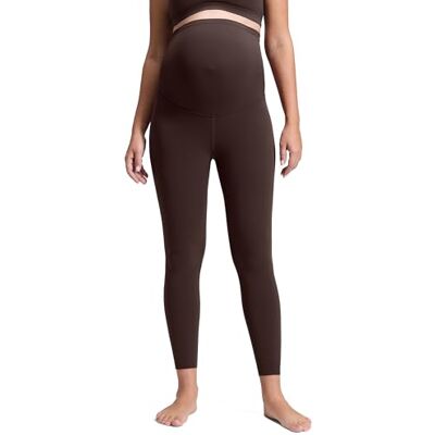 CRZ YOGA Butterluxe Maternity Leggings Over The Belly Leggings de Grossesse Souples 64cm Brun au Fudge Chaud 38 - Publicité CRZ YOGA Butterluxe Maternity Leggings Over The Belly Leggings de Grossesse Souples 64cm Brun au Fudge Chaud 38 - Publicité