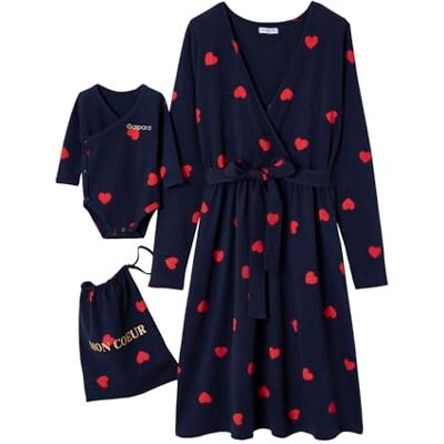 ENVIE DE FRAISE Kit Maternité Chemise de Nuit Grossesse Body Bébé - Publicité ENVIE DE FRAISE Kit Maternité Chemise de Nuit Grossesse Body Bébé - Publicité
