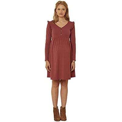 VERTBAUDET Robe Courte en Maille Grossesse et Allaitement - Publicité VERTBAUDET Robe Courte en Maille Grossesse et Allaitement - Publicité