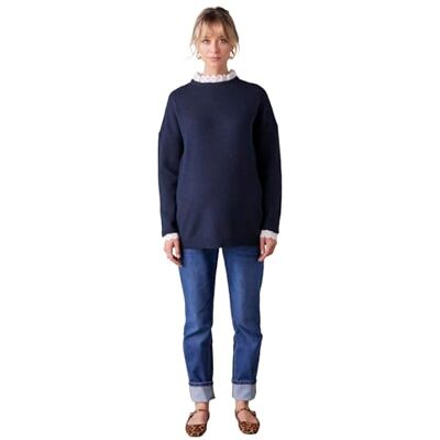 ENVIE DE FRAISE Pull Long Détails Dentelle Amovibles Grossesse - Publicité ENVIE DE FRAISE Pull Long Détails Dentelle Amovibles Grossesse - Publicité