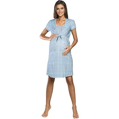Italian Fashion Chemise de Nuit Allaitement Pyjama Grossesse et Maternité Pyjama Femme Enceinte pour la Maison et l’Hôpital Tenue Maternité Accouchement avec Fermeture S-XXL - Publicité Italian Fashion Chemise de Nuit Allaitement Pyjama Grossesse et Maternité Pyjama Femme Enceinte pour la Maison et l’Hôpital Tenue Maternité Accouchement avec Fermeture S-XXL - Publicité