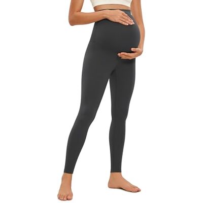 CRZ YOGA Maternité Leggings 71cm Mystérieux Gris 42 - Publicité CRZ YOGA Maternité Leggings 71cm Mystérieux Gris 42 - Publicité