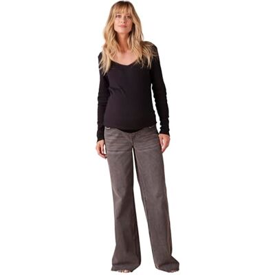 ENVIE DE FRAISE Jean de Grossesse Large avec Bandeau Coton - Publicité ENVIE DE FRAISE Jean de Grossesse Large avec Bandeau Coton - Publicité