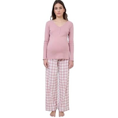 VERTBAUDET Pyjama 2 Pièces Femme Allaitement Manches Longues - Publicité VERTBAUDET Pyjama 2 Pièces Femme Allaitement Manches Longues - Publicité