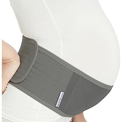 NEOtech Care Ceinture de grossesse pour femme enceinte, bandeau de maintien du ventre, soutien abdominal (Grise, Taille extra large) - Publicité NEOtech Care Ceinture de grossesse pour femme enceinte, bandeau de maintien du ventre, soutien abdominal (Grise, Taille extra large) - Publicité