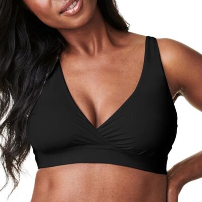 Bravado Designs Soutien-gorge d'allaitement sans fil pour femme, Noir , XL Grande taille - Publicité Bravado Designs Soutien-gorge d'allaitement sans fil pour femme, Noir , XL Grande taille - Publicité