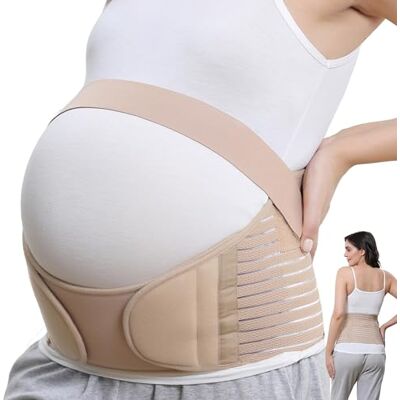 NEOtech Care Ceinture de grossesse Support lombaire et soutien abdominal/abdomen, pour femme enceinte (Beige, Taille M) - Publicité NEOtech Care Ceinture de grossesse Support lombaire et soutien abdominal/abdomen, pour femme enceinte (Beige, Taille M) - Publicité