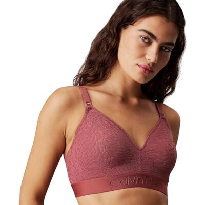 Calvin Klein Soutien-Gorge d’Allaitement Femme Unlined Bralette Maternity Stretch - Publicité Calvin Klein Soutien-Gorge d’Allaitement Femme Unlined Bralette Maternity Stretch - Publicité