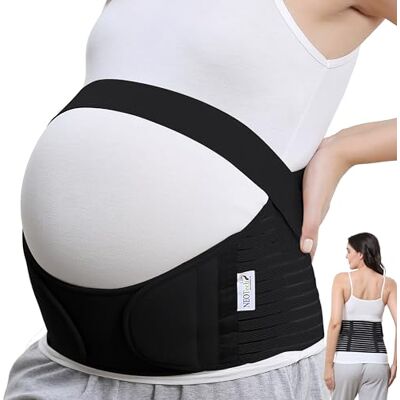 NEOtech Care Ceinture de grossesse Support lombaire et soutien abdominal/abdomen, pour femme enceinte (Noire, Taille L) - Publicité NEOtech Care Ceinture de grossesse Support lombaire et soutien abdominal/abdomen, pour femme enceinte (Noire, Taille L) - Publicité