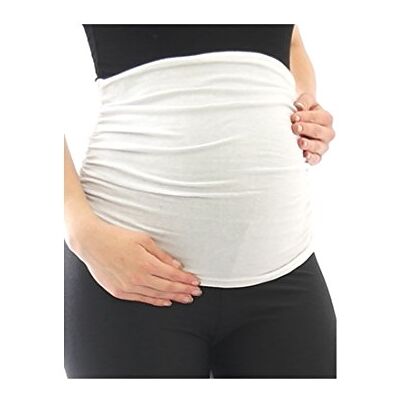 YESET Mode maternité Ceinture de Ventre Molleton Thermo Fédérale de Ventre Bande de Cigare Bande Blanc, One Size - Publicité YESET Mode maternité Ceinture de Ventre Molleton Thermo Fédérale de Ventre Bande de Cigare Bande Blanc, One Size - Publicité