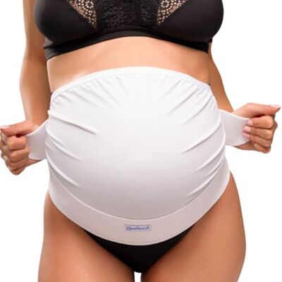 Carriwell Ceinture de Soutien Grossesse Deluxe Réglable Ceinture de Soutien Abdominale Élastique & Respirante Soulage les Douleurs Lombaires Confortable, S’adapte à l’Évolution du Ventre S/M - Publicité Carriwell Ceinture de Soutien Grossesse Deluxe Réglable Ceinture de Soutien Abdominale Élastique & Respirante Soulage les Douleurs Lombaires Confortable, S’adapte à l’Évolution du Ventre S/M - Publicité