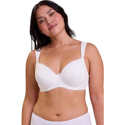 Sans Complexe New Calin Soutien-Gorge d'allaitement à Armatures Coton Uni Femme Ivoire 105C - Publicité Sans Complexe New Calin Soutien-Gorge d'allaitement à Armatures Coton Uni Femme Ivoire 105C - Publicité