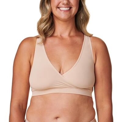 Bravado Designs Soutien-Gorge de Sommeil pour Femme, Beige, M - Publicité Bravado Designs Soutien-Gorge de Sommeil pour Femme, Beige, M - Publicité