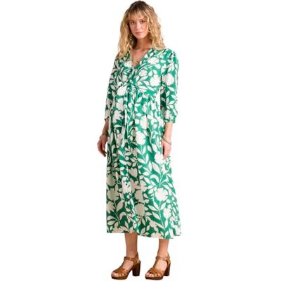 ENVIE DE FRAISE Robe Longue Motifs Fleurs Grossesse et Allaitement Vert 40 - Publicité ENVIE DE FRAISE Robe Longue Motifs Fleurs Grossesse et Allaitement Vert 40 - Publicité