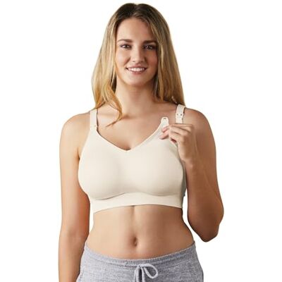 Bravado Designs Bravado! Soutien-gorge d'allaitement en soie sans coutures 1401 (XS, Blanc) - Publicité Bravado Designs Bravado! Soutien-gorge d'allaitement en soie sans coutures 1401 (XS, Blanc) - Publicité