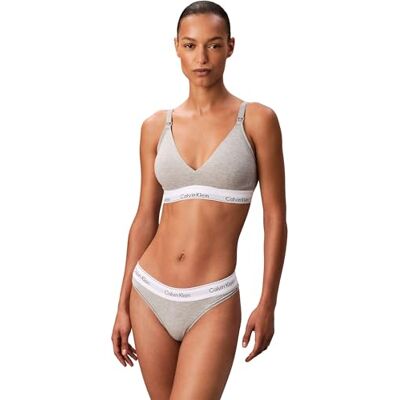Calvin Klein Maternity Lightly Lined Triangle Lv00qf8506 Triangle Femme - Publicité Calvin Klein Maternity Lightly Lined Triangle Lv00qf8506 Triangle Femme - Publicité