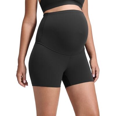 CRZ YOGA Maternité Short de Cycliste 10cm Noir 38 - Publicité CRZ YOGA Maternité Short de Cycliste 10cm Noir 38 - Publicité