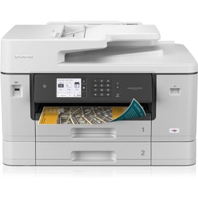 Brother MFC-J6940DW Imprimante Multifonction 4 en 1 (Impression/Copie/Scan/Fax) Jet d'encre Couleur A4/A3 Bacs de 2 x 250 Feuilles Impression-Numérisation-Copie-Fax Wifi Direct - Publicité Brother MFC-J6940DW Imprimante Multifonction 4 en 1 (Impression/Copie/Scan/Fax) Jet d'encre Couleur A4/A3 Bacs de 2 x 250 Feuilles Impression-Numérisation-Copie-Fax Wifi Direct - Publicité