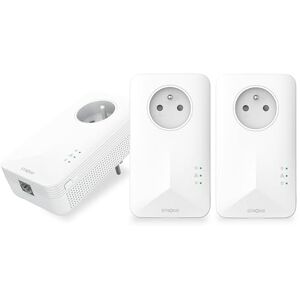 STRONG Powerline 1000 Kit Trio Prises CPL Kit CPL 1000 Mbps Compatible Toute Box/Routeur 1 Port Ethernet + Prise Filtrée Installation Rapide Accès Internet Haut Débit POWERL1000TRIFRV2 - Publicité STRONG Powerline 1000 Kit Trio Prises CPL Kit CPL 1000 Mbps Compatible Toute Box/Routeur 1 Port Ethernet + Prise Filtrée Installation Rapide Accès Internet Haut Débit POWERL1000TRIFRV2 - Publicité