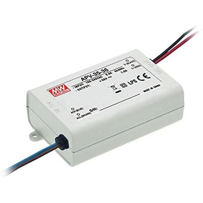 MeanWell APV-35-24 Alimentation 36W - Power Supply - Publicité MeanWell APV-35-24 Alimentation 36W - Power Supply - Publicité