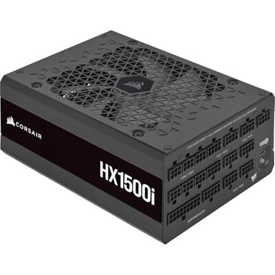 Corsair HX1500i Alimentation ATX Entièrement Modulaire à Très Faible Bruit Compatible ATX 3.1 et PCIe 5.1 Compatible Avec le Logiciel iCUE Efficacité 80 PLUS Platinum Noir - Publicité Corsair HX1500i Alimentation ATX Entièrement Modulaire à Très Faible Bruit Compatible ATX 3.1 et PCIe 5.1 Compatible Avec le Logiciel iCUE Efficacité 80 PLUS Platinum Noir - Publicité