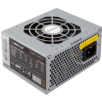 UNYKAch SFX 300W unité d'alimentation d'énergie Argent Unités d'alimentation d'énergie (300 W, 100-240 V, 50/60 Hz, Actif, 3 A, 2,7 A) - Publicité UNYKAch SFX 300W unité d'alimentation d'énergie Argent Unités d'alimentation d'énergie (300 W, 100-240 V, 50/60 Hz, Actif, 3 A, 2,7 A) - Publicité