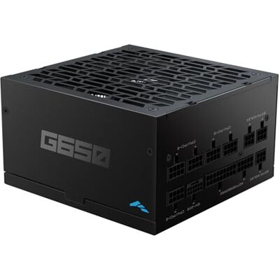 SAMA Alimentation entièrement modulaire G650 650 W – Efficacité platine 80 Plus Gold & Cybenetics Compatible ATX 3.1 et PCIe 5.1 Puissance GPU 12 V-2 x 6, condensateur japonais Prêt pour la - Publicité SAMA Alimentation entièrement modulaire G650 650 W – Efficacité platine 80 Plus Gold & Cybenetics Compatible ATX 3.1 et PCIe 5.1 Puissance GPU 12 V-2 x 6, condensateur japonais Prêt pour la - Publicité