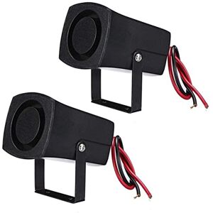 Uikdjgu 2X 12-24 V 6 Tons Voiture Police Incendie Alarme Anneau SystèMe D'Alarme SirèNe Haut-Parleur Avertissement Fort Son Alarme Haut-Parleur - Publicité Uikdjgu 2X 12-24 V 6 Tons Voiture Police Incendie Alarme Anneau SystèMe D'Alarme SirèNe Haut-Parleur Avertissement Fort Son Alarme Haut-Parleur - Publicité