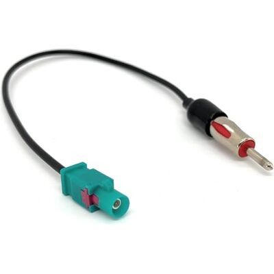 Sound-way Adaptateur d'antenne pour autoradio AM/FM/Dab Connecteur Fakra Z vers DIN mâle/Femelle Universel Compatible avec BMW, Mercedes, Volkswagen, Dacia, Peugeot, Citroen Mini Cooper... Publicité Sound-way Adaptateur d'antenne pour autoradio AM/FM/Dab Connecteur Fakra Z vers DIN mâle/Femelle Universel Compatible avec BMW, Mercedes, Volkswagen, Dacia, Peugeot, Citroen Mini Cooper... Publicité