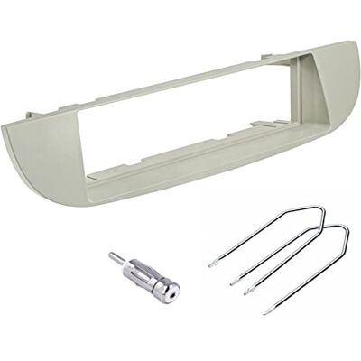 Sound-way Kit Montage Autoradio, Cadre Façade 1 DIN, Adaptateur Antenne, Clés de Démontage, Compatible avec Fiat 500 Cinquecento - Publicité Sound-way Kit Montage Autoradio, Cadre Façade 1 DIN, Adaptateur Antenne, Clés de Démontage, Compatible avec Fiat 500 Cinquecento - Publicité