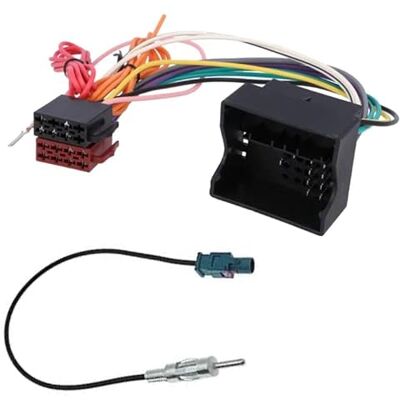 Sound-way Câble Adaptateur Faisceau autoradio fiche ISO Radio Compatible avec Mercedes, BMW - Publicité Sound-way Câble Adaptateur Faisceau autoradio fiche ISO Radio Compatible avec Mercedes, BMW - Publicité