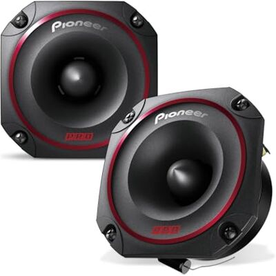 Pioneer TS-B351PRO P.R.O. Series 3-1/2" 300 W Puissance maximale, diaphragme en Titane, Tweeter Bullet Haute efficacité Haut-Parleur composant série Pro (Paire) - Publicité Pioneer TS-B351PRO P.R.O. Series 3-1/2" 300 W Puissance maximale, diaphragme en Titane, Tweeter Bullet Haute efficacité Haut-Parleur composant série Pro (Paire) - Publicité