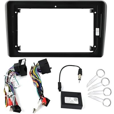 Sound-way Kit de Montage Autoradio, Façade Cadre de Radio 9" Pouces, Adaptateur Compatible avec Audi A3 2003-2012 - Publicité Sound-way Kit de Montage Autoradio, Façade Cadre de Radio 9" Pouces, Adaptateur Compatible avec Audi A3 2003-2012 - Publicité