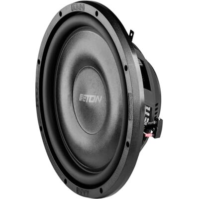 Eton PW 12 Flat Caisson de basses puissant et plat 30 cm / 12" Basses pour voiture Avec aimant en ferrite 2 x 2 ohms 2 x 350 W - Publicité Eton PW 12 Flat Caisson de basses puissant et plat 30 cm / 12" Basses pour voiture Avec aimant en ferrite 2 x 2 ohms 2 x 350 W - Publicité