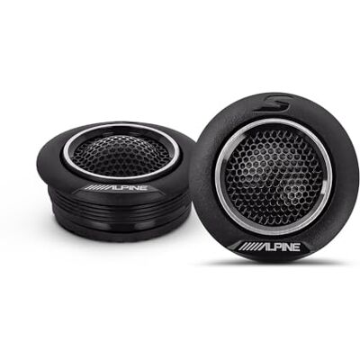 Alpine S-S10TW S-Series Ensemble d'aigus à dôme en Soie 2,5 cm - Publicité Alpine S-S10TW S-Series Ensemble d'aigus à dôme en Soie 2,5 cm - Publicité