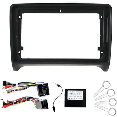 Sound-way Kit Montage Cadre façade Adaptateur autoradio 9" Pouces Compatible avec Audi TT (8J) 2006-2014 - Publicité Sound-way Kit Montage Cadre façade Adaptateur autoradio 9" Pouces Compatible avec Audi TT (8J) 2006-2014 - Publicité