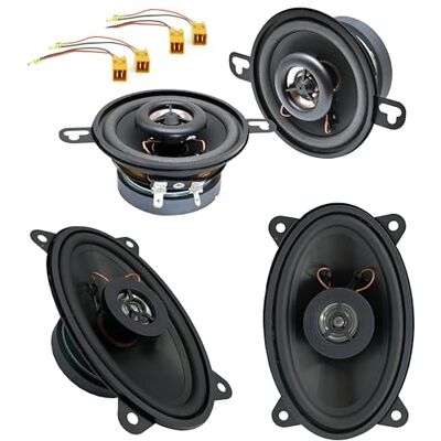 Sound-way 4 x Enceintes Fiat Punto Cabrio Haut-Parleur sur Mesure 8,7 cm - Publicité Sound-way 4 x Enceintes Fiat Punto Cabrio Haut-Parleur sur Mesure 8,7 cm - Publicité