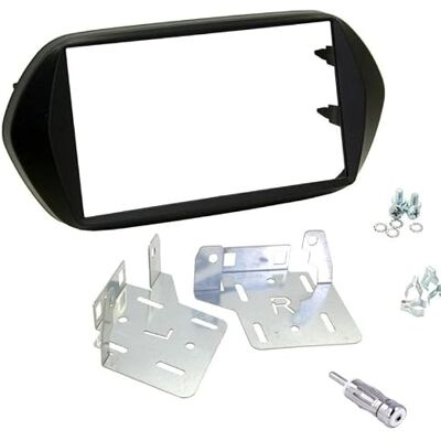 Sound-way Kit Montage Autoradio, Cadre Façade 2 DIN avec Supports, Adaptateur Antenne Compatible avec Fiat Tipo - Publicité Sound-way Kit Montage Autoradio, Cadre Façade 2 DIN avec Supports, Adaptateur Antenne Compatible avec Fiat Tipo - Publicité