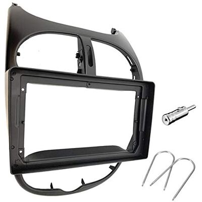 Sound-way Kit Montage Adaptateur Cadre de Radio 2 DIN Façade Autoradio, Adaptateur Antenne, Clés de Demontage compatibel avec Peugeot 206 - Publicité Sound-way Kit Montage Adaptateur Cadre de Radio 2 DIN Façade Autoradio, Adaptateur Antenne, Clés de Demontage compatibel avec Peugeot 206 - Publicité