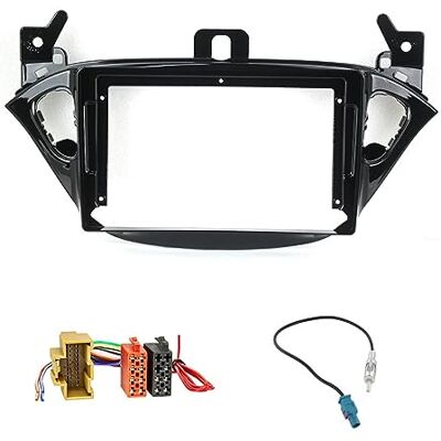 Sound-way Kit de Montage Autoradio, Façade Cadre de Radio 9" Pouces, Adaptateur Compatible avec Opel Corsa 2015-2019, Adam 2013-2016 - Publicité Sound-way Kit de Montage Autoradio, Façade Cadre de Radio 9" Pouces, Adaptateur Compatible avec Opel Corsa 2015-2019, Adam 2013-2016 - Publicité