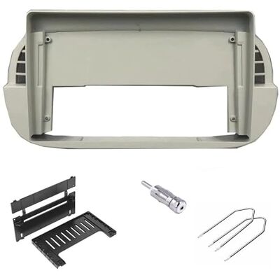 Sound-way Kit de Montage Autoradio, Façade Cadre de Radio 9" Pouces, Adaptateur Compatible avec Fiat 500 (2007-2015) Blanc, 9" Pouces - Publicité Sound-way Kit de Montage Autoradio, Façade Cadre de Radio 9" Pouces, Adaptateur Compatible avec Fiat 500 (2007-2015) Blanc, 9" Pouces - Publicité