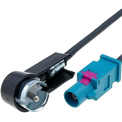 TechExpert Cable antenne Fakra Z male vers ISO socle male 30cm - Publicité TechExpert Cable antenne Fakra Z male vers ISO socle male 30cm - Publicité