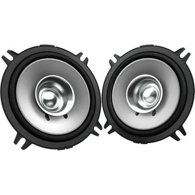 Kenwood KFC-S1057 Stage Sound, Haut-parleurs de Voiture 10 cm Double cône, 220 W de Puissance maximale, 21 W RMS, 4 ohms, woofer en polypropylène argenté, Montage Slim, 2 unités - Publicité Kenwood KFC-S1057 Stage Sound, Haut-parleurs de Voiture 10 cm Double cône, 220 W de Puissance maximale, 21 W RMS, 4 ohms, woofer en polypropylène argenté, Montage Slim, 2 unités - Publicité