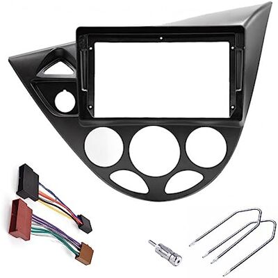Sound-way Kit de Montage Autoradio, Façade Cadre de Radio 9" Pouces, Adaptateur Compatible avec Ford Fiesta 1995-2001, Focus MK1 1998-2004 - Publicité Sound-way Kit de Montage Autoradio, Façade Cadre de Radio 9" Pouces, Adaptateur Compatible avec Ford Fiesta 1995-2001, Focus MK1 1998-2004 - Publicité