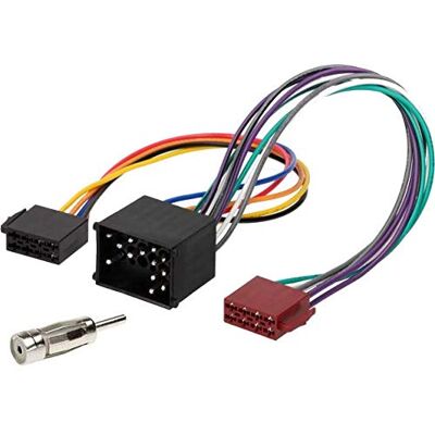 Sound-way Sound Way Câble adaptateur autoradio connecteur faisceau ISO compatible avec BMW, ROVER, Mini Cooper - Publicité Sound-way Sound Way Câble adaptateur autoradio connecteur faisceau ISO compatible avec BMW, ROVER, Mini Cooper - Publicité