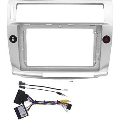 Sound-way Kit de Montage Autoradio, Façade Cadre de Radio 9" Pouces, Adaptateur Compatible avec Citroen C4 2004-2010 - Publicité Sound-way Kit de Montage Autoradio, Façade Cadre de Radio 9" Pouces, Adaptateur Compatible avec Citroen C4 2004-2010 - Publicité