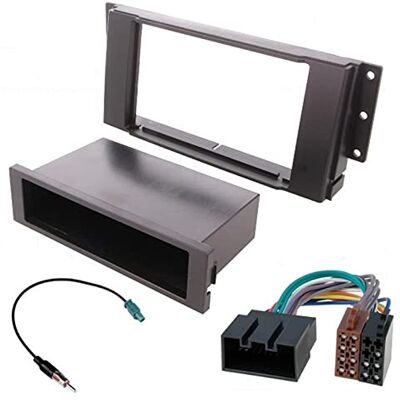 Sound-way Kit Montage Cadre de Radio Adaptateur autoradio 1 DIN Compatible avec Land Range Rover Discovery Freelander - Publicité Sound-way Kit Montage Cadre de Radio Adaptateur autoradio 1 DIN Compatible avec Land Range Rover Discovery Freelander - Publicité